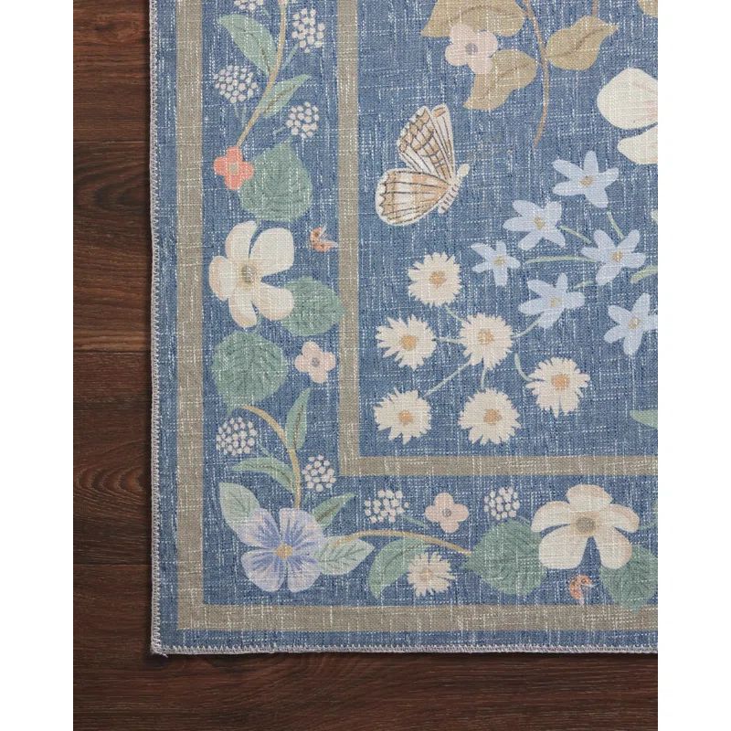 Rifle Paper Co. x Loloi Cotswolds Willow Sky Rug | Wayfair North America