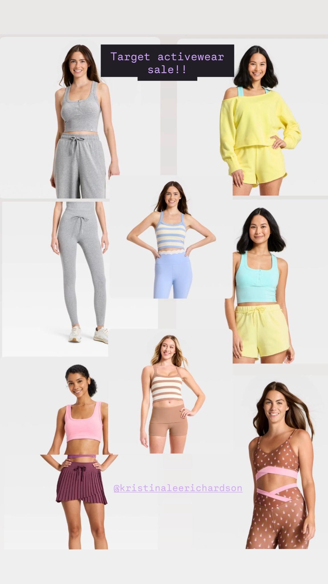 Target activewear sale!! And it’s all so good!! 💛💜🩷🩵

#LTKootd #LTKActive #LTKfitnessgoals