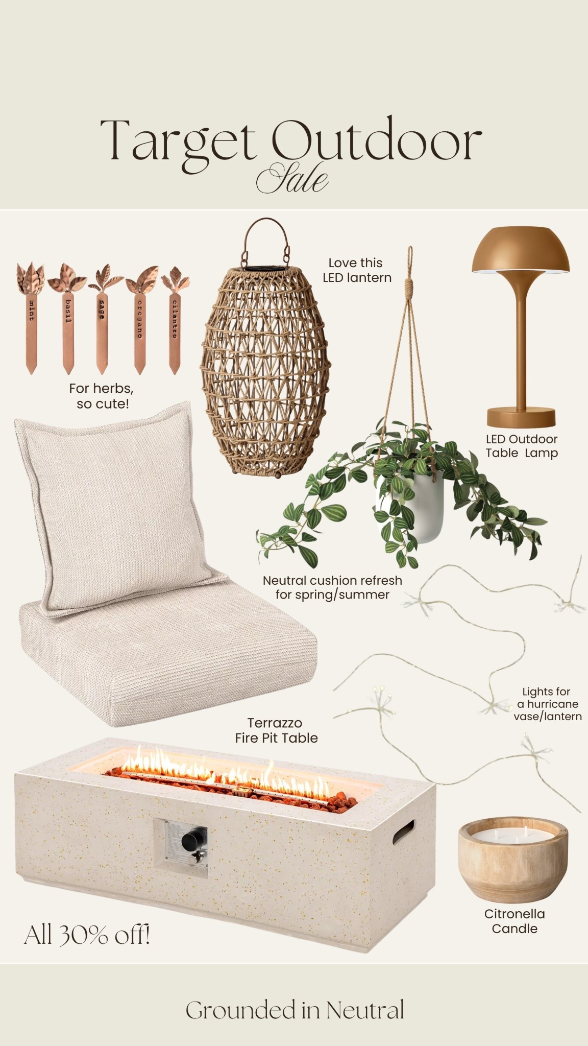 Target outdoor sale 🪴☀️ Everything here is up to 30% off right now! 

#LTKSaleAlert #LTKSeasonal #LTKHome