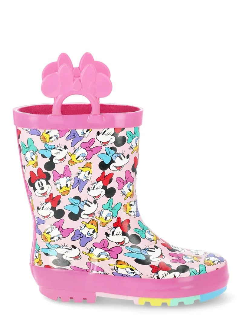 Disney Minnie Mouse Toddler Rain Boots | Walmart (US)