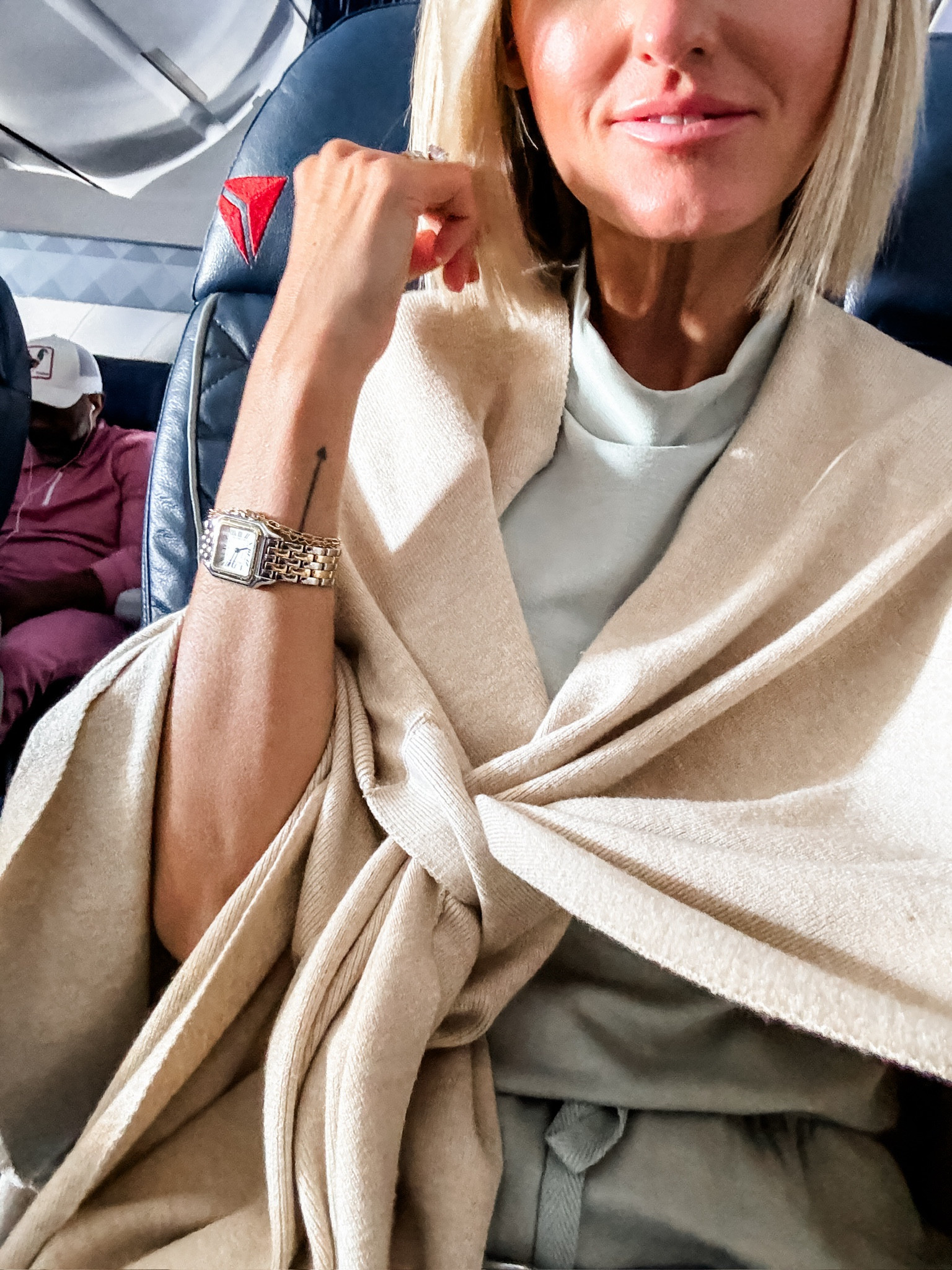 Travel outfit idea! Loving this shawl! Wearing S in the set! 

Loverly Grey, Amazon finds, Amazon fashion, matching sets, loungewear, lounge sets, travel outfit ideas, airport outfits

#LTKStyleTip #LTKTravel