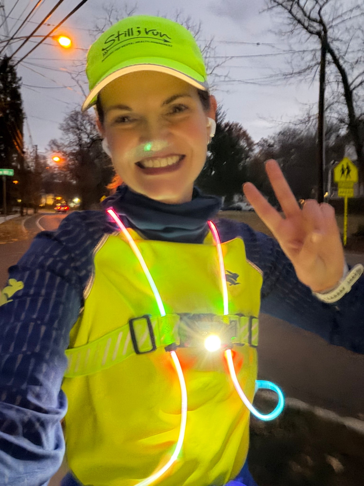 Cool morning low light winning combo. Miss me? No way! 

#motherrunner #6amruncrew #marathoner #runinrabbit #safetyalways #runfit #winterrunfit

#LTKmorningroutine #LTKfitnessgoals #LTKActive