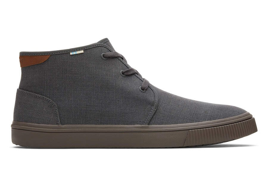 Men's Grey Mid Top Sneaker Carlo Exclusive | TOMS | TOMS (US)
