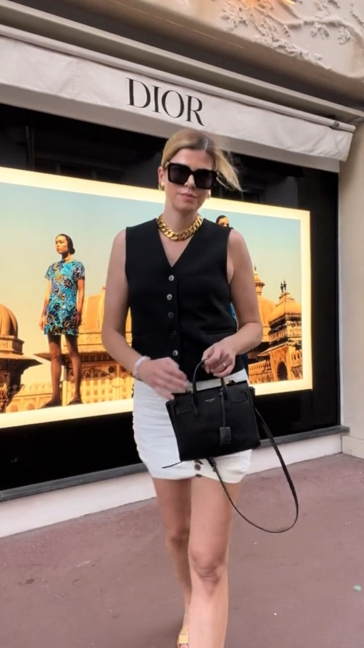 Waistcoats for summer are great and this monochrome look is a great summer look! 

#LTKeurope