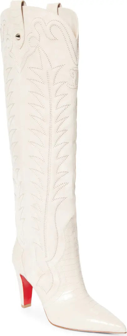 Santia Pointed Toe Western Boot (Women) | Nordstrom