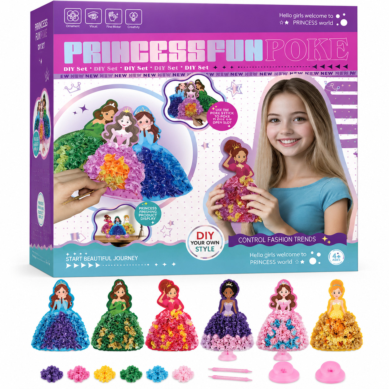 Poke Art Craft Kit