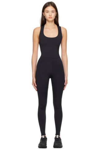 Black 'The Italian Scuba' Unitard | SSENSE