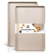 HONGBAKE Pack Half Sheet Baking PansNon Stick Baking Sheet For Oven Thicker Carbon Steel Cookie Sheets For Baking X Cookie Trays | SHEIN