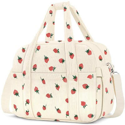 Narwey Corduroy Lunch Box Lunch Bag for Women Adults Men, Cute Strawberry Insulated Work | Target