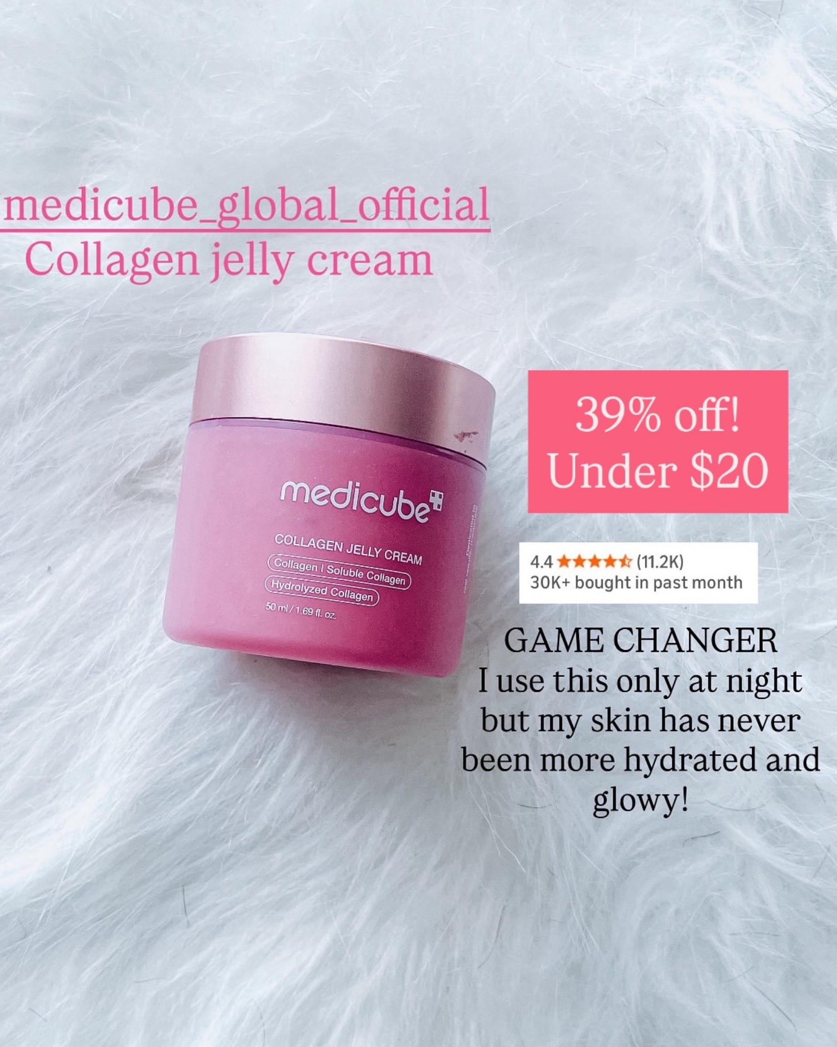 Medicube collagen jelly moisturizer 
Korean skincare
Skincare under $20
Amazon beauty 
Beauty on sale


#LTKBeauty #LTKGiftGuide #LTKCyberWeek