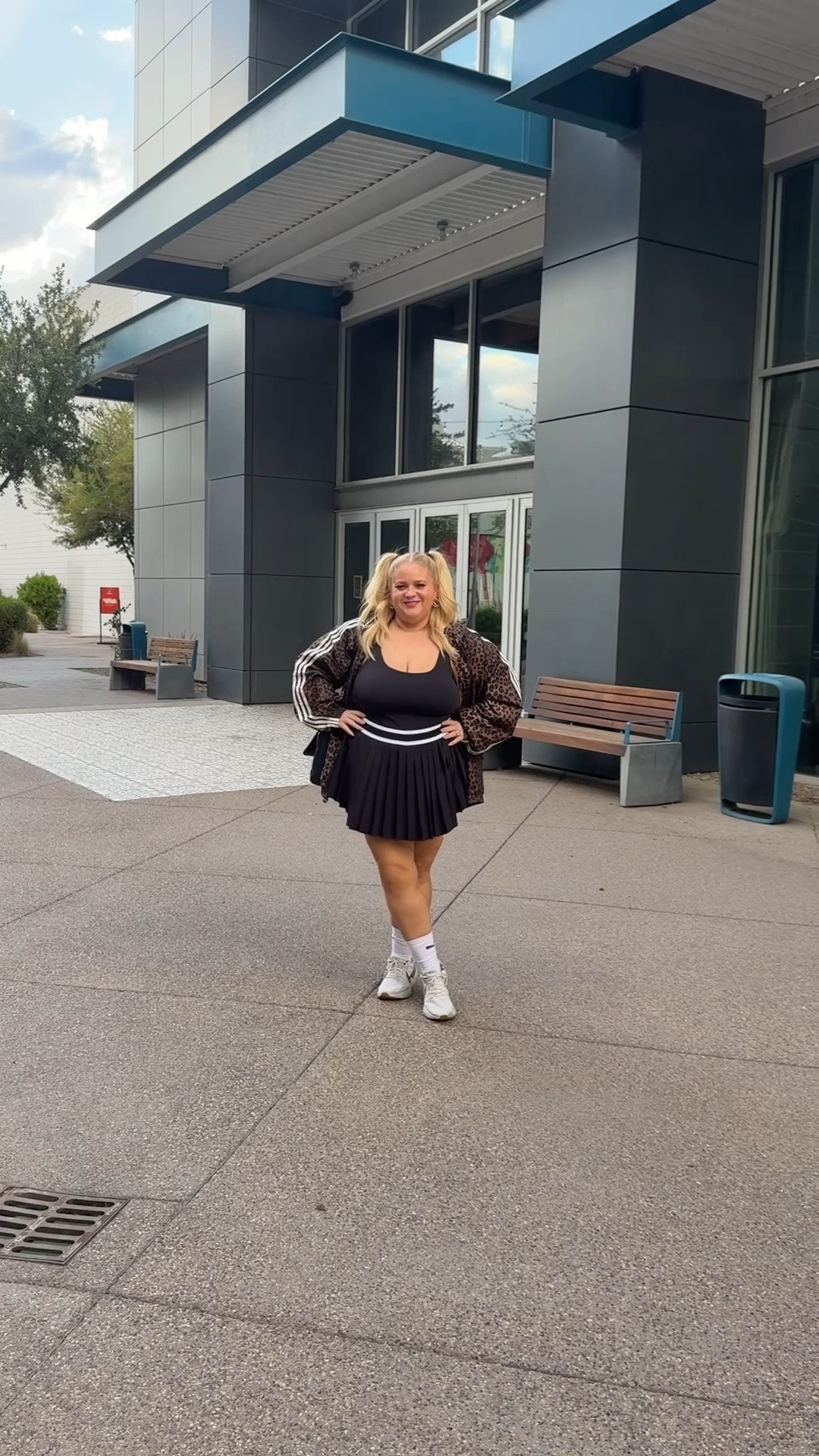 My pickleball outfit 🐆 wearing xl jacket

#LTKSaleAlert #LTKPlusSize #LTKActive