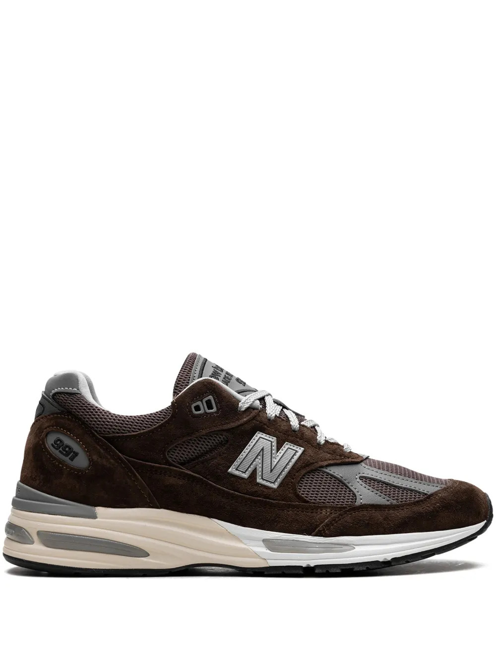 Made in UK 991v2 Pinecone sneakers | Farfetch Global