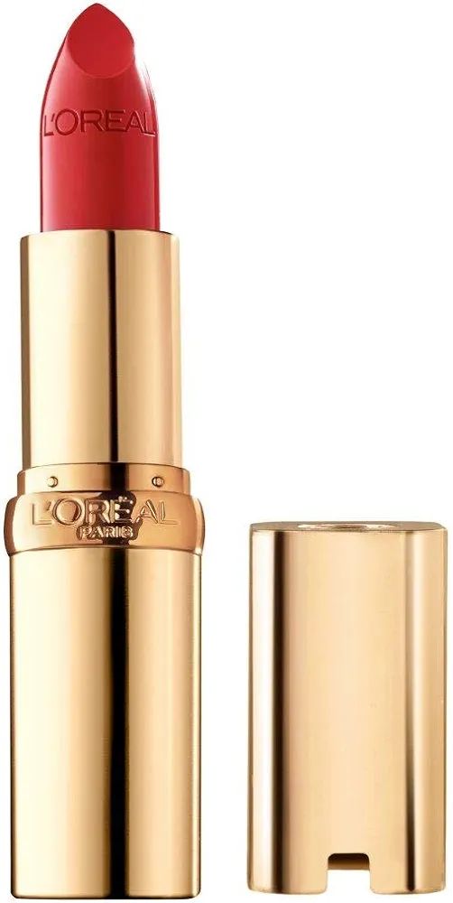 L'Oreal Paris Colour Riche Hydrating Satin Lipstick, British Red, 1 Count | Amazon (US)