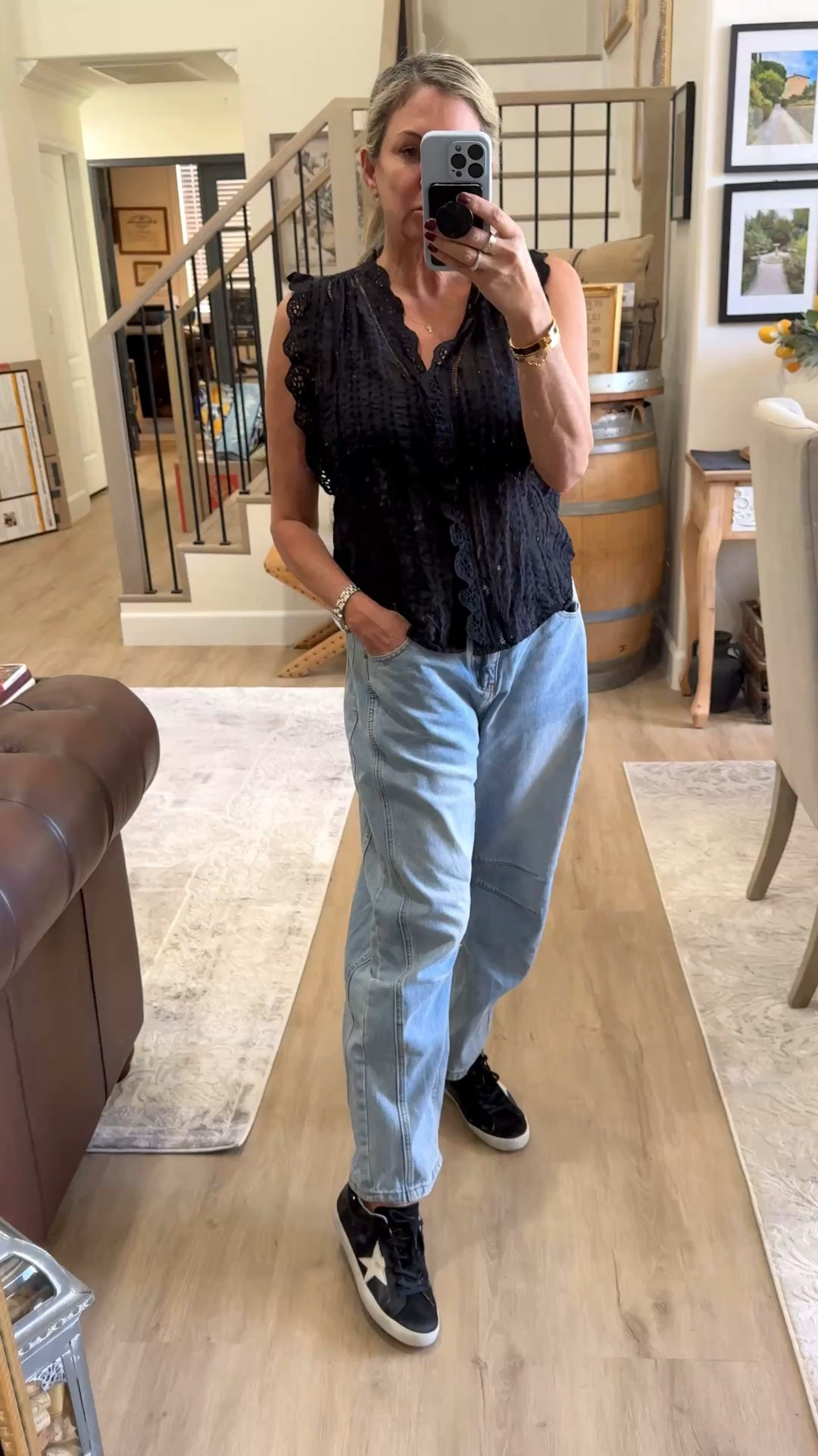 Travel Day. Casual Look. Black sneakers for the win!

#LTKOver40 #LTKTravel #LTKMidsize