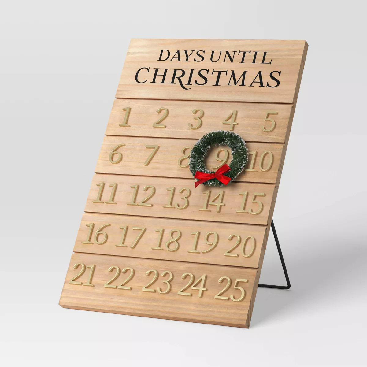 Christmas Wood Countdown Calendar - Threshold™ | Target