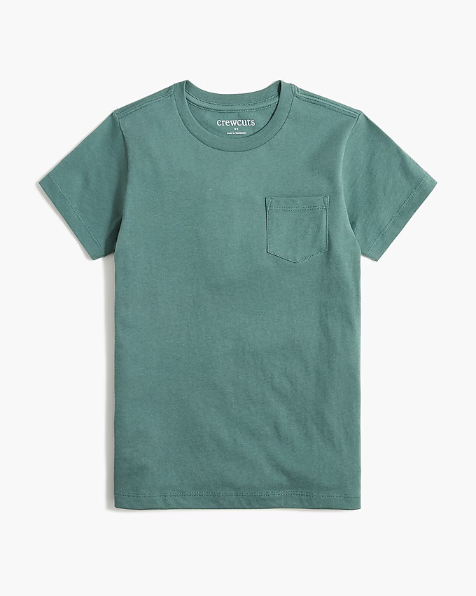 Kids' short-sleeve jersey pocket tee | J.Crew Factory