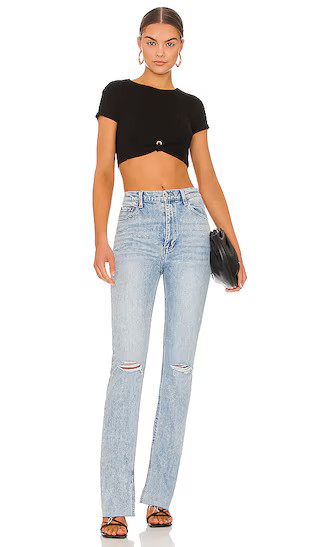 Colleen Slim Flare in Villa | Revolve Clothing (Global)