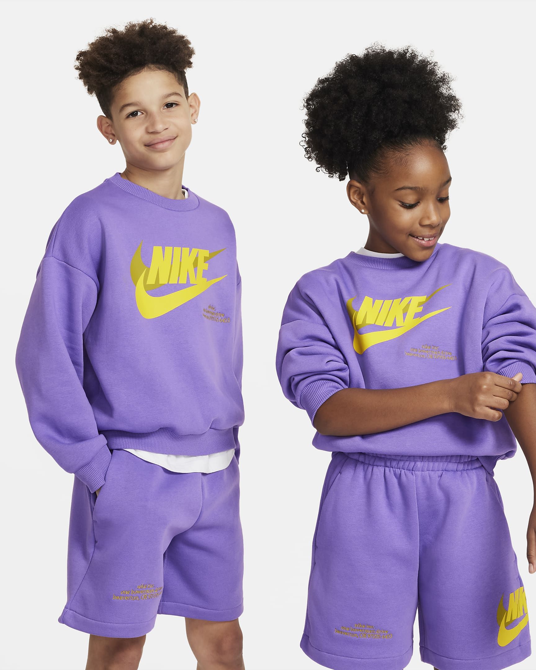 Nike Sportswear Icon Fleece Big Kids' Oversized Sweatshirt. Nike.com | Nike (US)