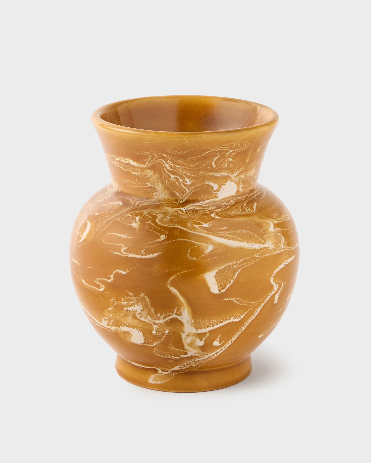 Marbled Vase, Terracotta | Cabana Magazine