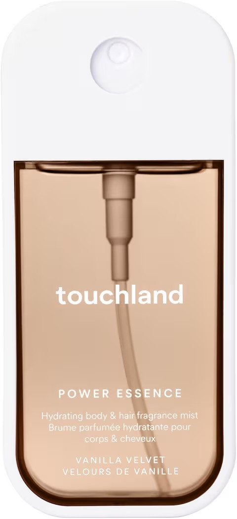 Touchland Hydrating Body & Hair Fragrance Mist, Vanilla Velvet, 2 FL. OZ. Travel Size Body Spray | Amazon (US)