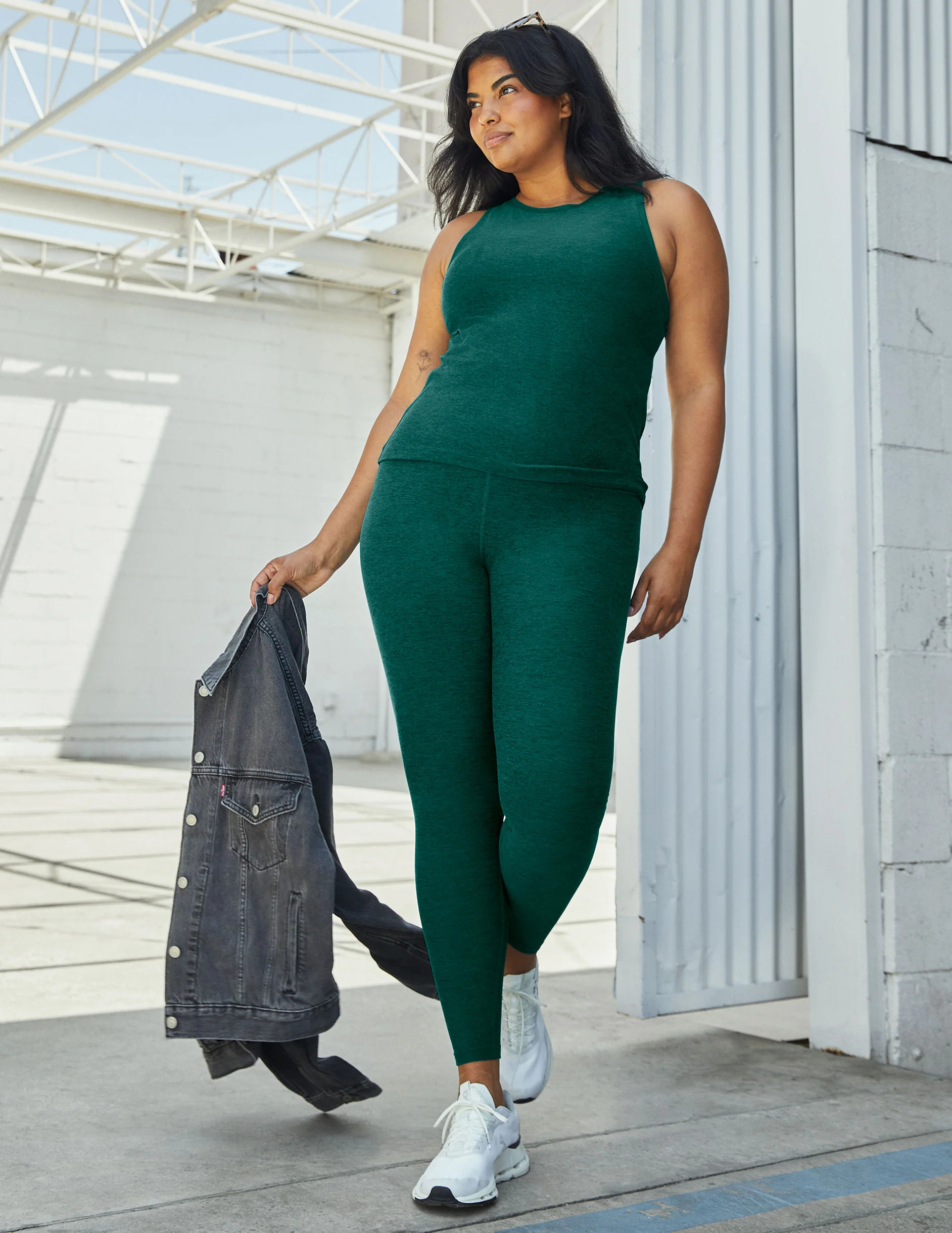 Spacedye Caught In The Midi High Waisted Legging | Beyond Yoga | Beyond Yoga