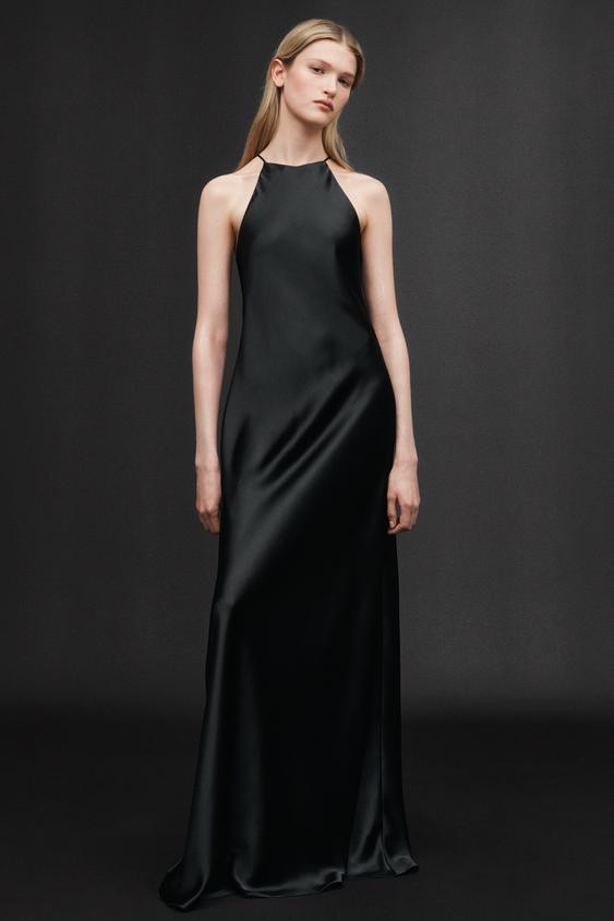 SATIN MIDI DRESS 50TH ANNIVERSARY | Zara US