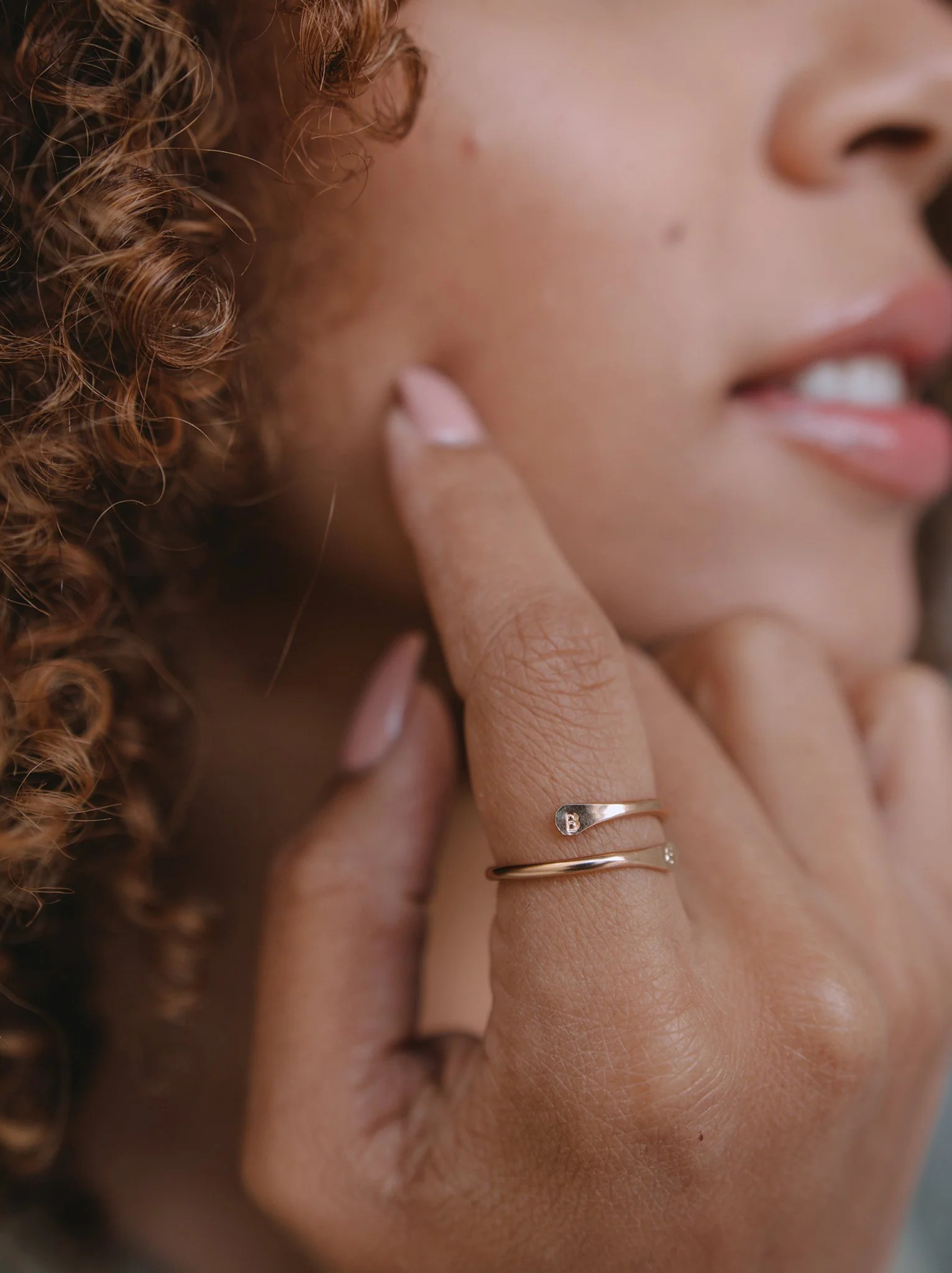 Personalized Cuff Ring | ABLE Clothing