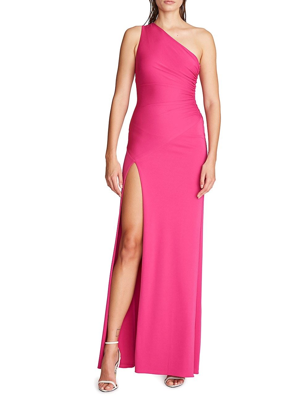Halston Malia Jersey One-Shoulder Gown | Saks Fifth Avenue