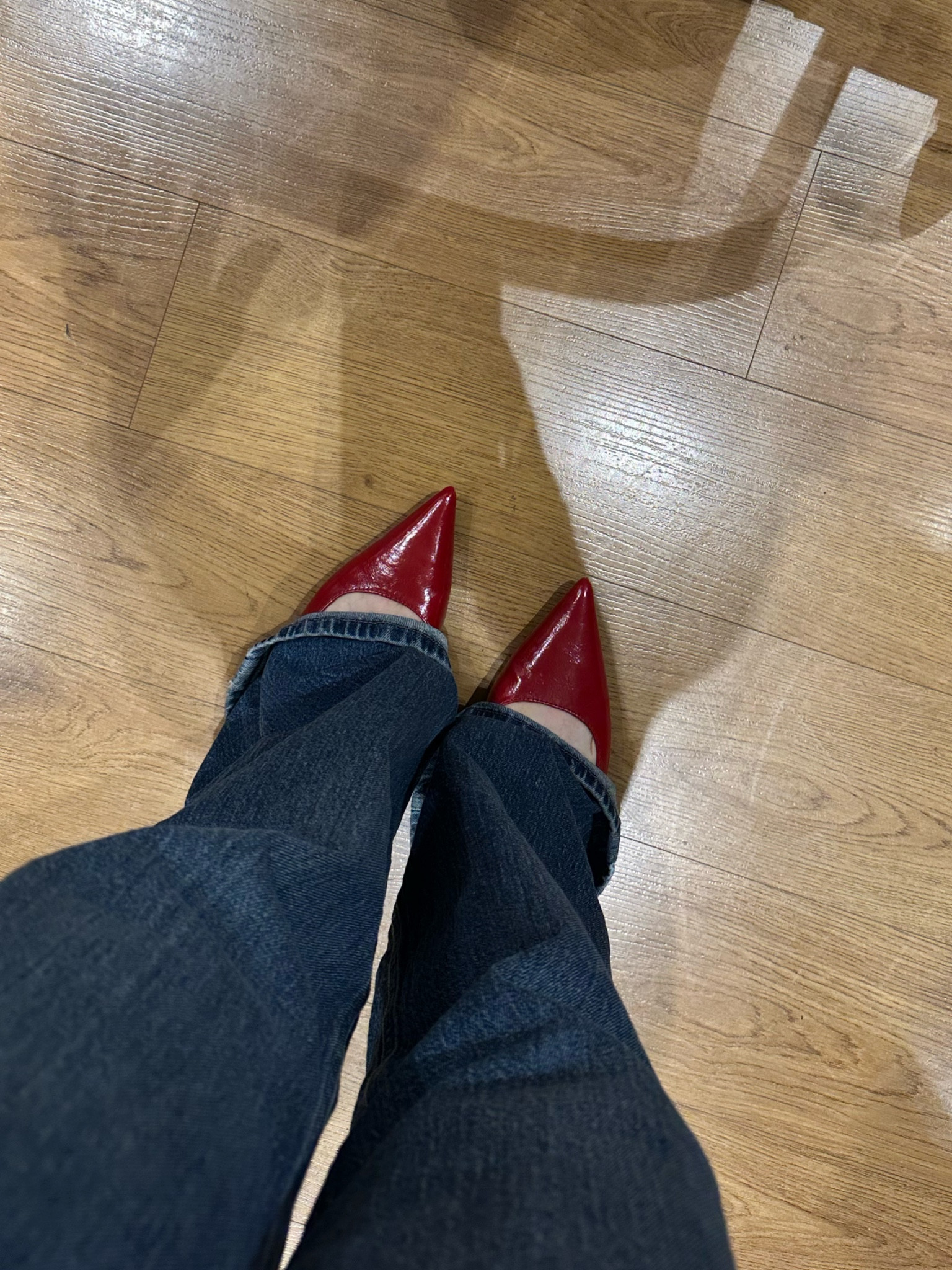 Red statement flats are a must in your shoe collection!♥️

#LTKsalealert