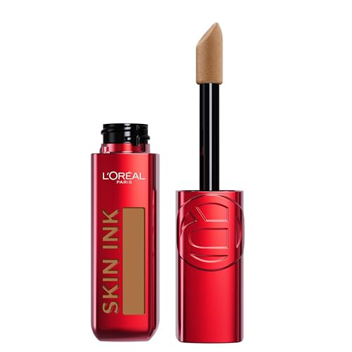 L'Oreal Paris Infallible Skin Ink Foundation & Concealer, 2-in-1 Foundation & Concealer with Soft Matte Finish, Buildable Coverage, Up to 48h Transfer-Resistant, 375 MEDIUM-TAN, 15ml | Amazon (CA)