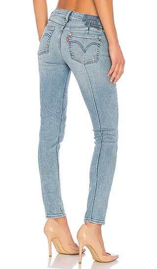 LEVI'S 711 Skinny Altered in Blue Steam | Revolve Clothing