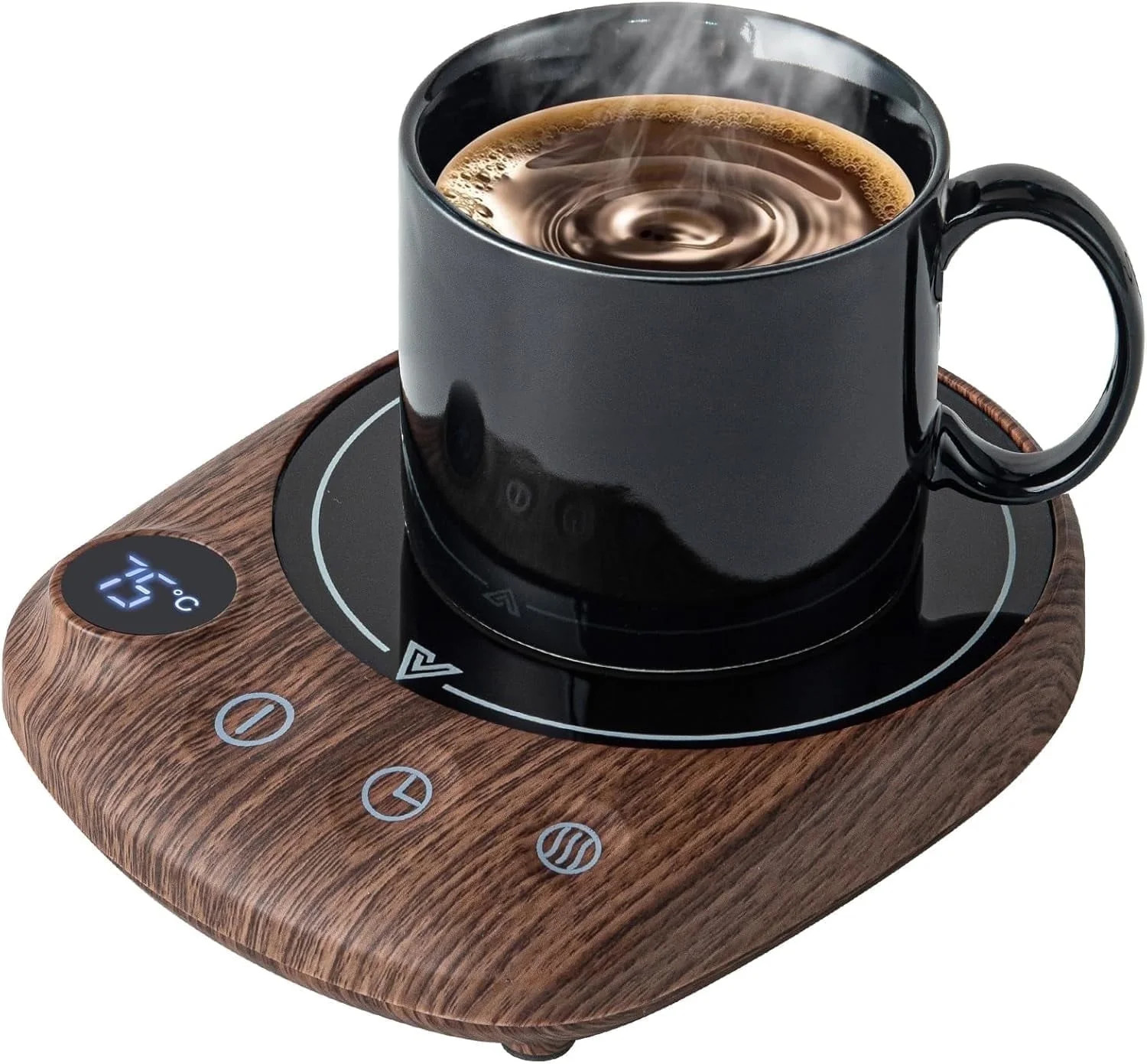 MYMULIKE Mug Warmer, Coffee Mug Warmer for Desk with 4 Temperature Settings (55℃/65℃/75℃/85... | Walmart (US)