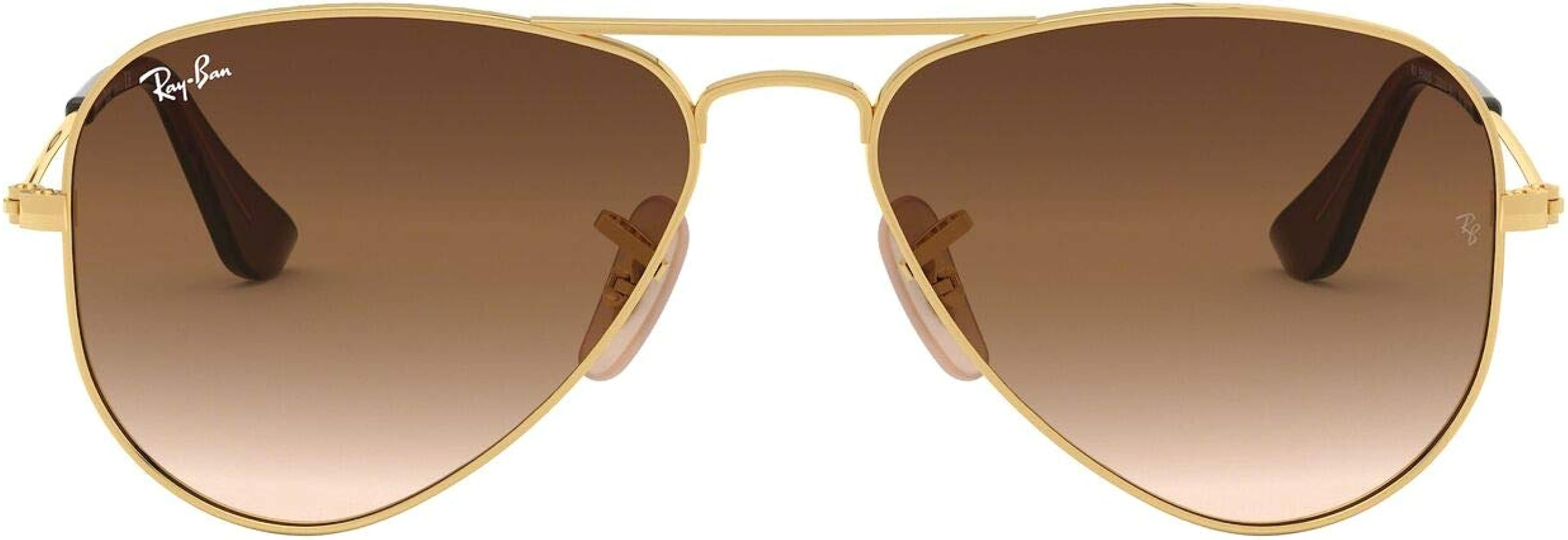Ray-Ban Rj9506s Metal Aviator Sunglasses Brown Sunglasses Sunnies Shades Aviators Amazon | Amazon (US)