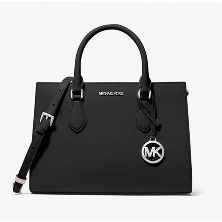 Michael Kors 35S3S6HS2L-001 Handbag For Women Sheila Satchel Medium, Black | Walmart (US)