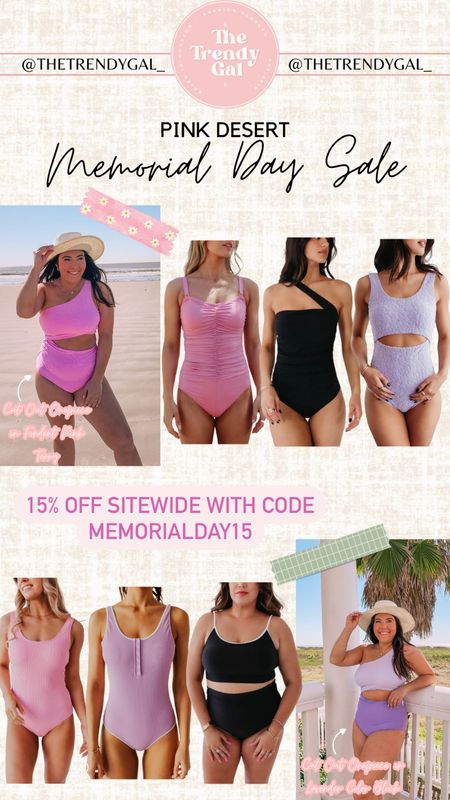 Pink Desert Memorial Day Sale:
-15% off sitewide with code MEMORIAL15
-20% off orders over $150 with code MEMORIAL20