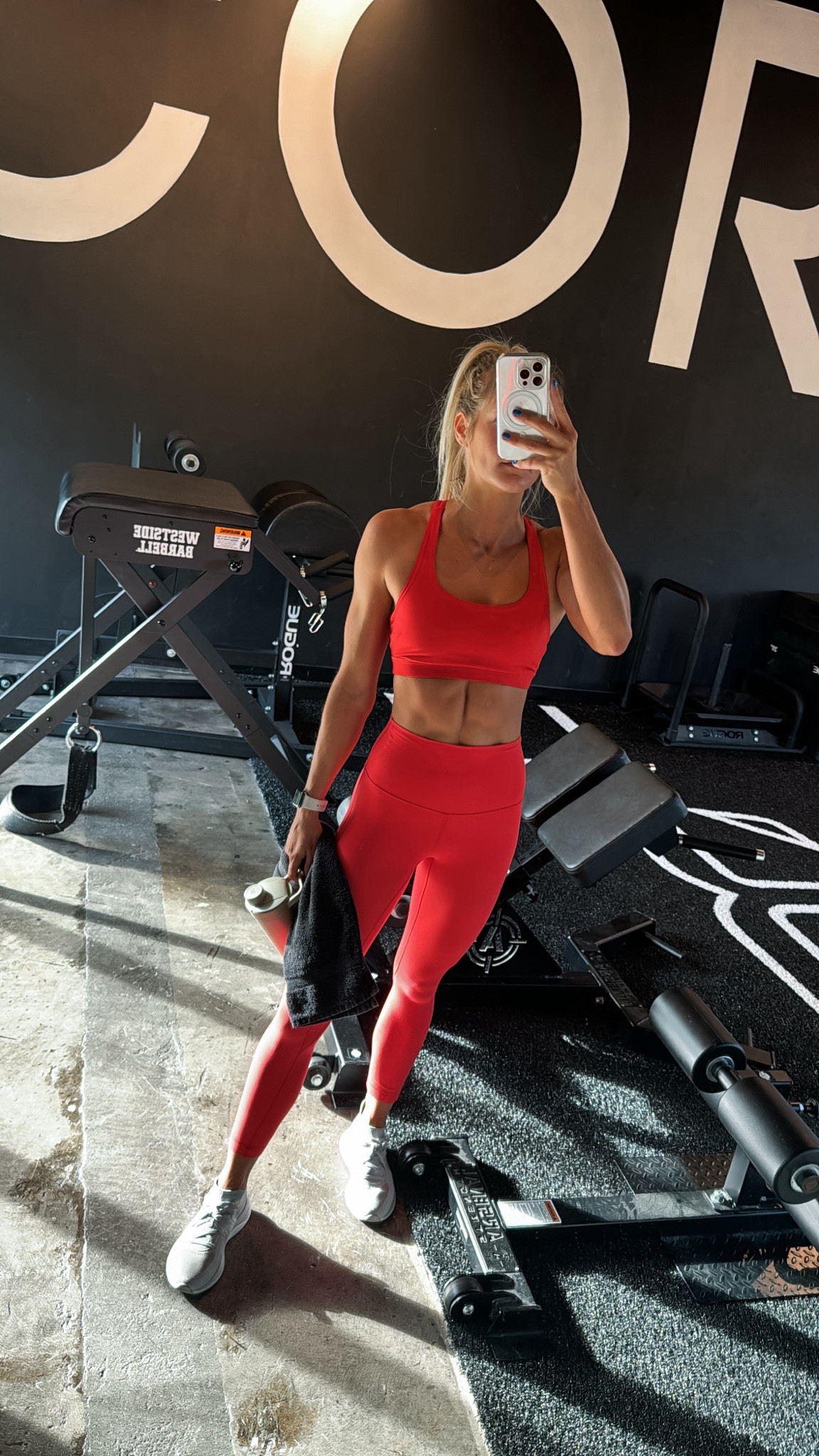 Wearing size 4 top and 0 bottoms (I prefer size 2 in these, but they are old). Colors not available, but I linked some other options in the same style. ❤️

Lululemon Energy Bra
Lululemon Align Leggings
Lululemon Chargefeel Mid Shoes

#LTKActive #LTKFitness #LTKFindsUnder100