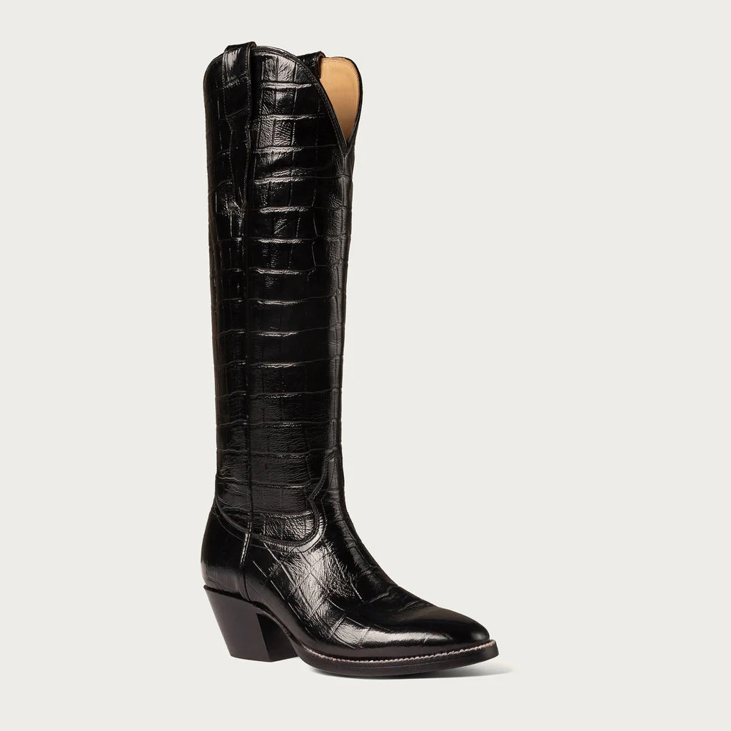 The Ink Croc Soho Boot | CITY Boots