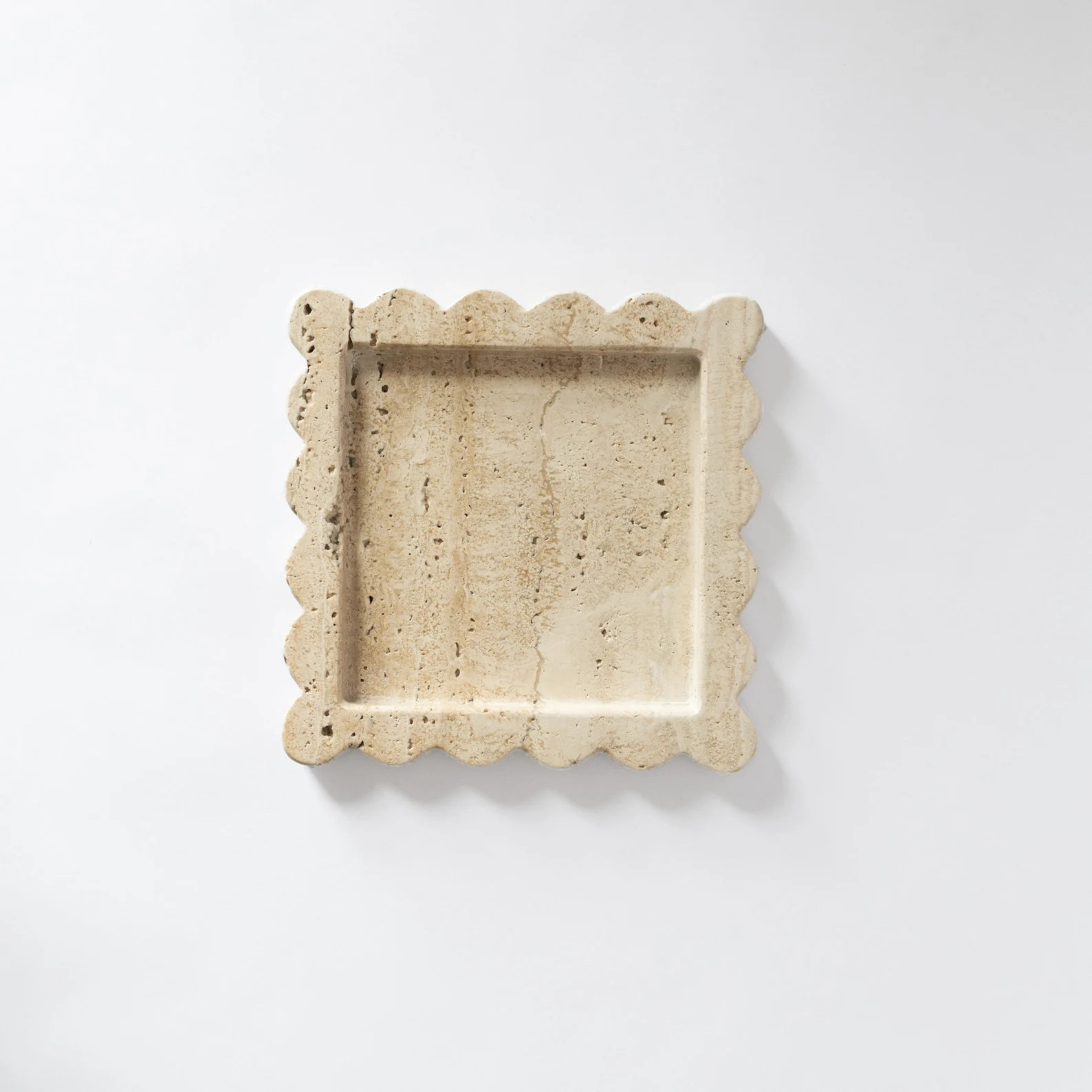 Lana Scalloped Tray Vanity Tray Marble Home Decor - Etsy | Etsy (US)