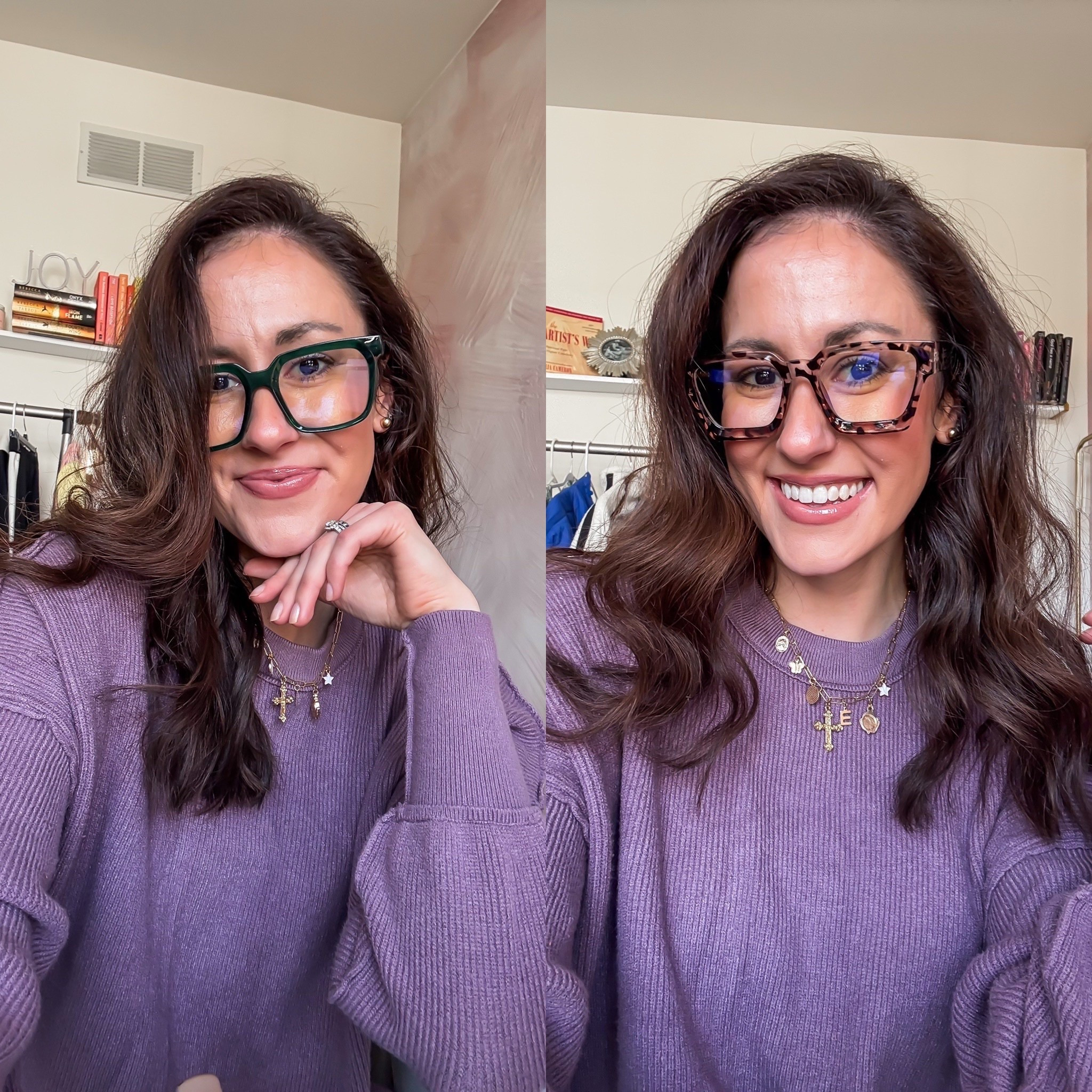 Fun blue light glasses from Amazon - perfect for working on a computer! 

#LTKdayinmylife #LTKWorkwear