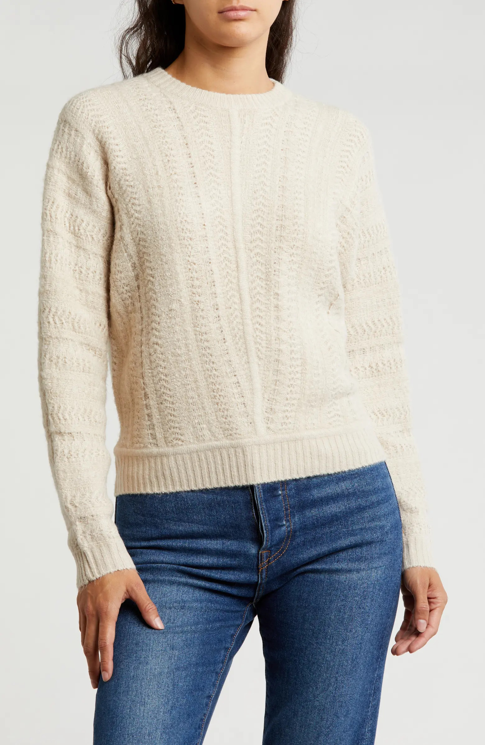 Splendid Delaney Textured Sweater | Nordstromrack | Nordstrom Rack