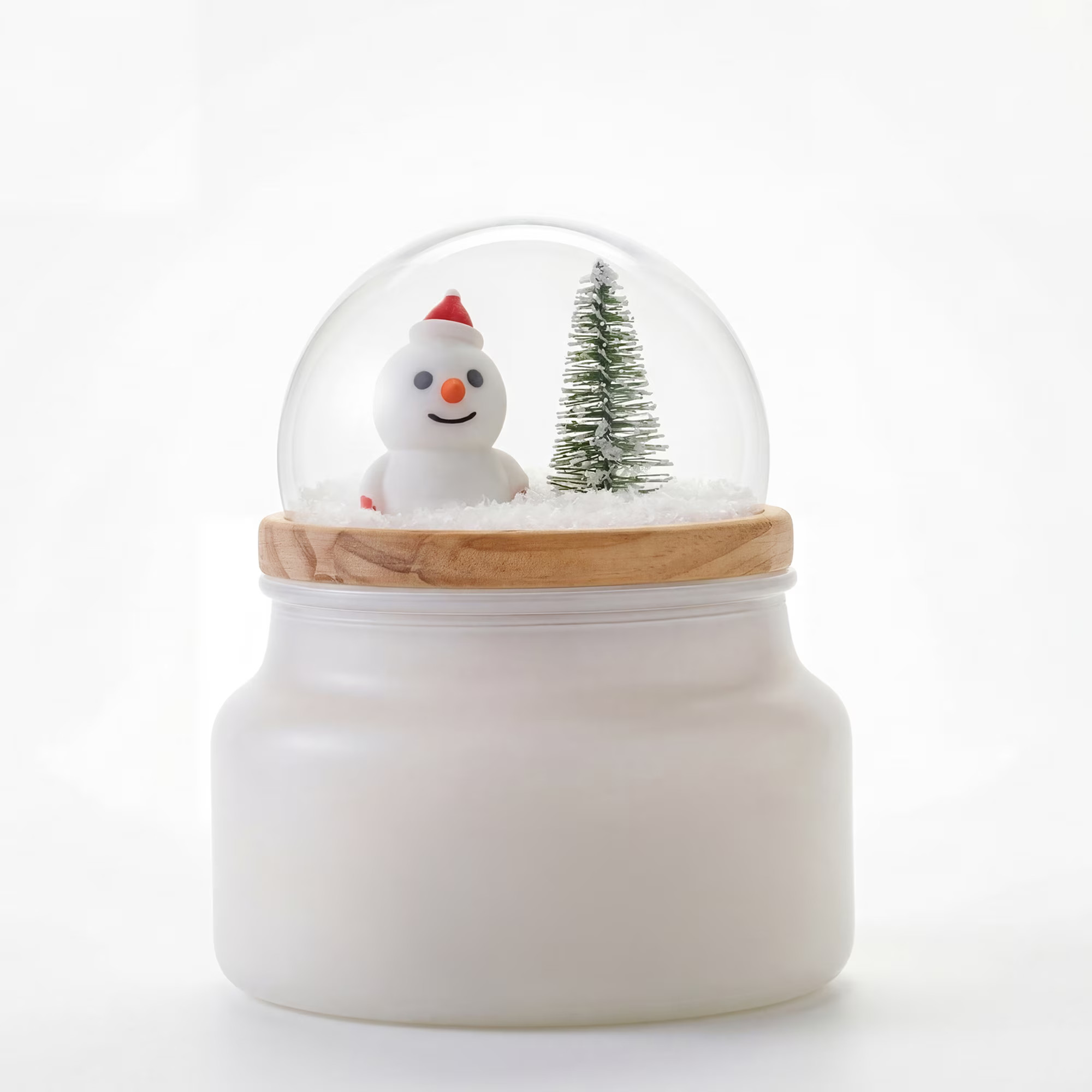 Mainstays Vanilla Scented Snowglobe Candle, Snowman Design, 7 oz | Walmart (US)