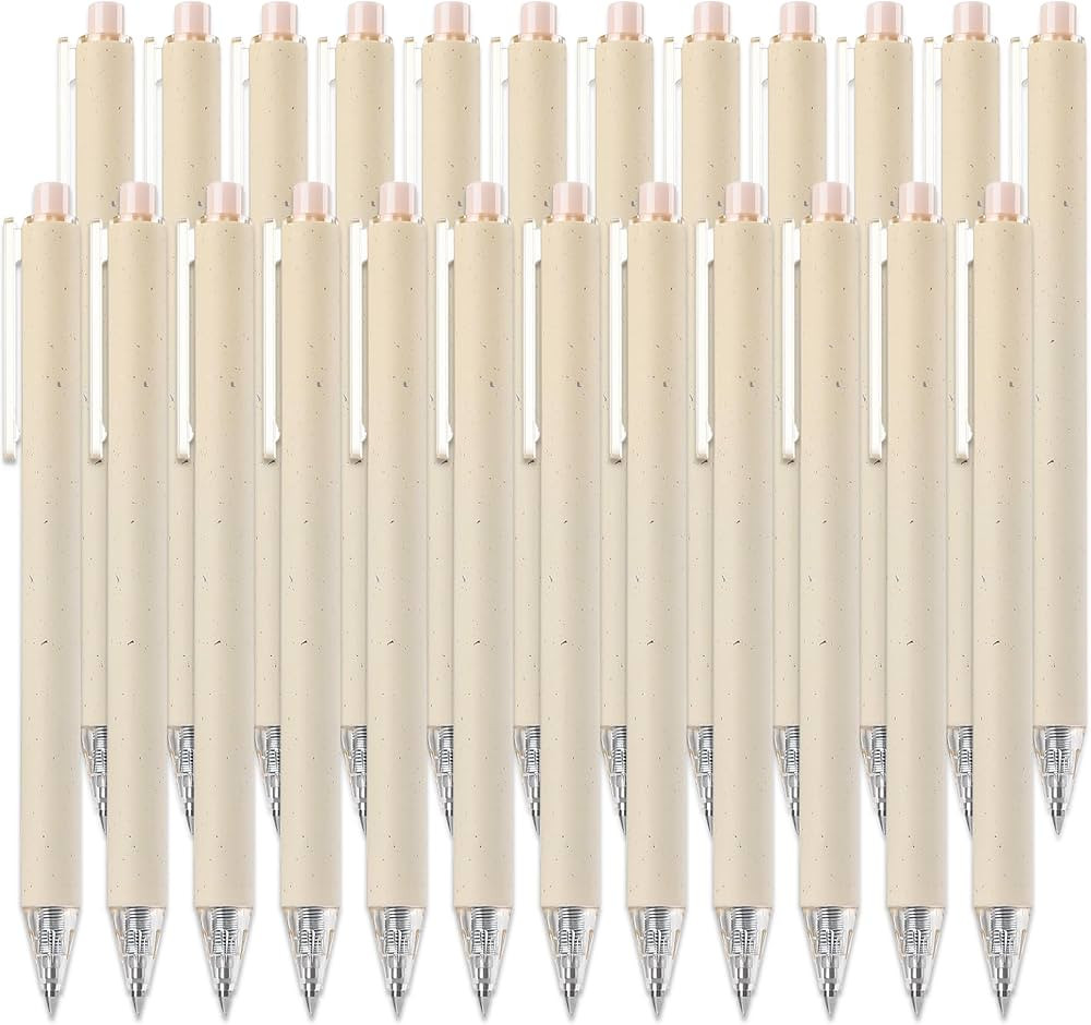 RIANCY pens fine point smooth writing pens gel pens extra fine point pen 0.5 mm black Ink pens fo... | Amazon (US)