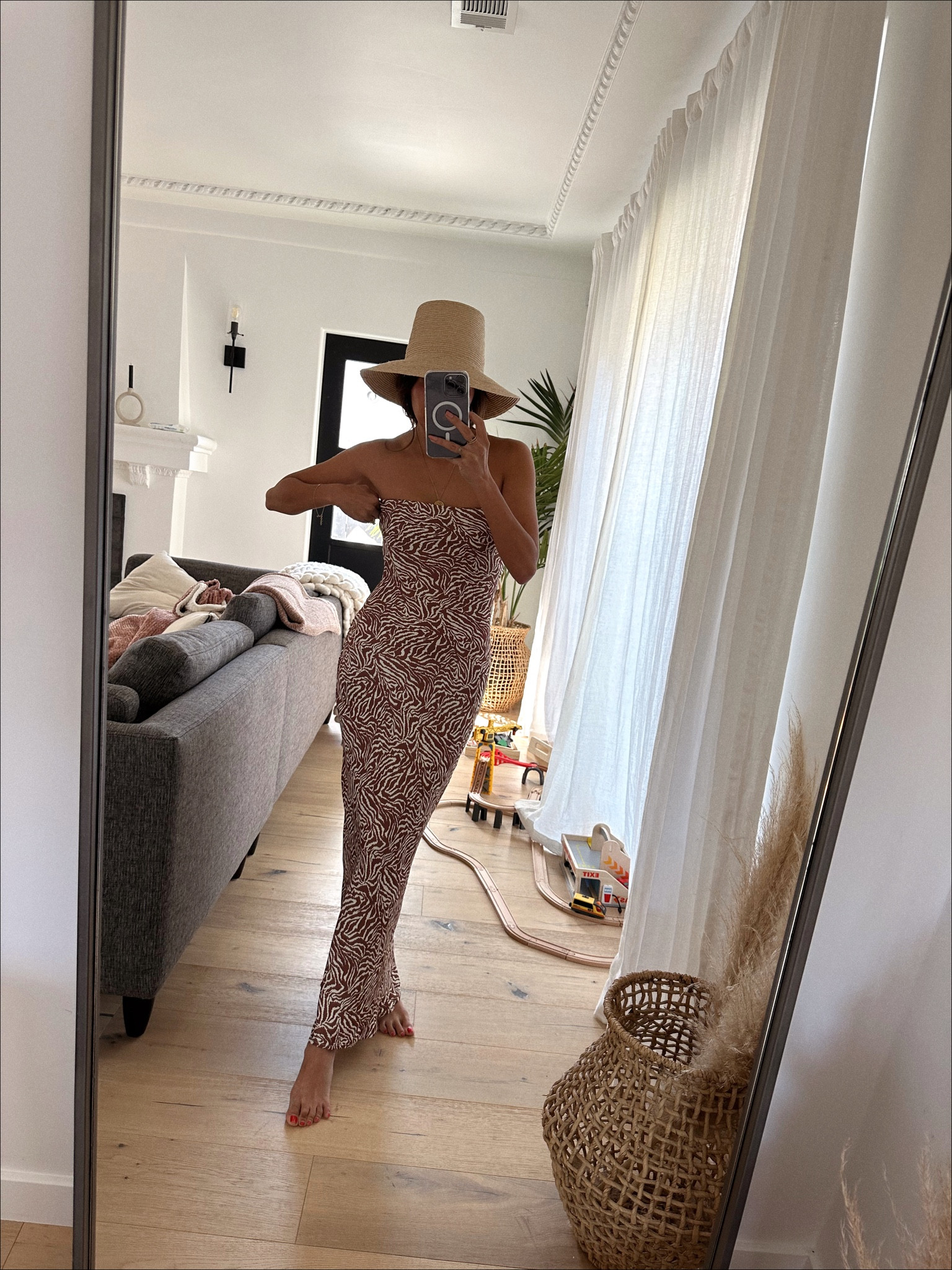 Perfect little vacation slip dress - I wear an XS 

#LTKstyletip #LTKtravel