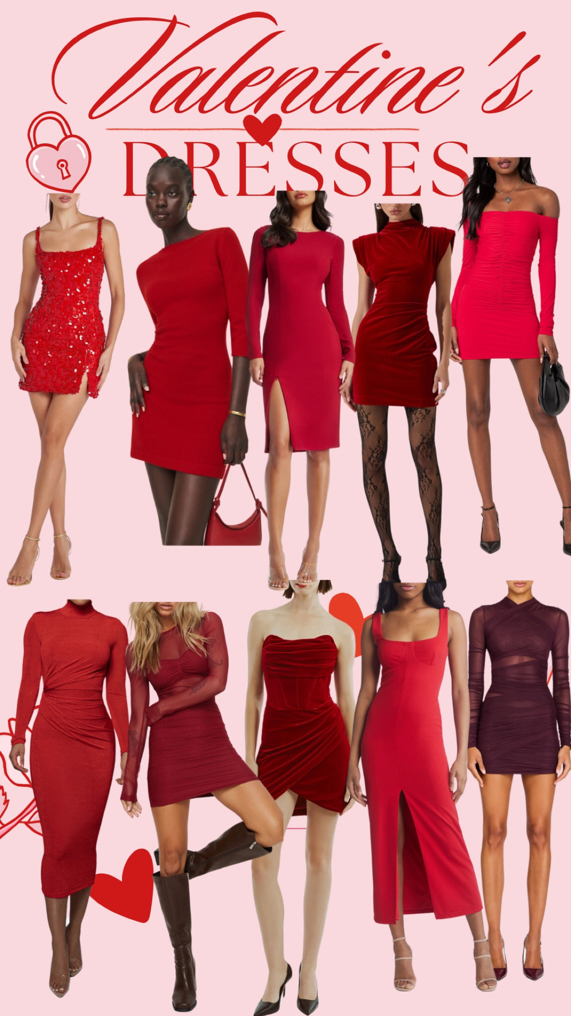 What I’m deciding between for Valentines Day ❤️ Which one is your fav? #valentinesday #valentinesoutfit #valentinesdaydress #valentinesdayoutfit

#LTKBeauty #LTKStyleTip #LTKSeasonal