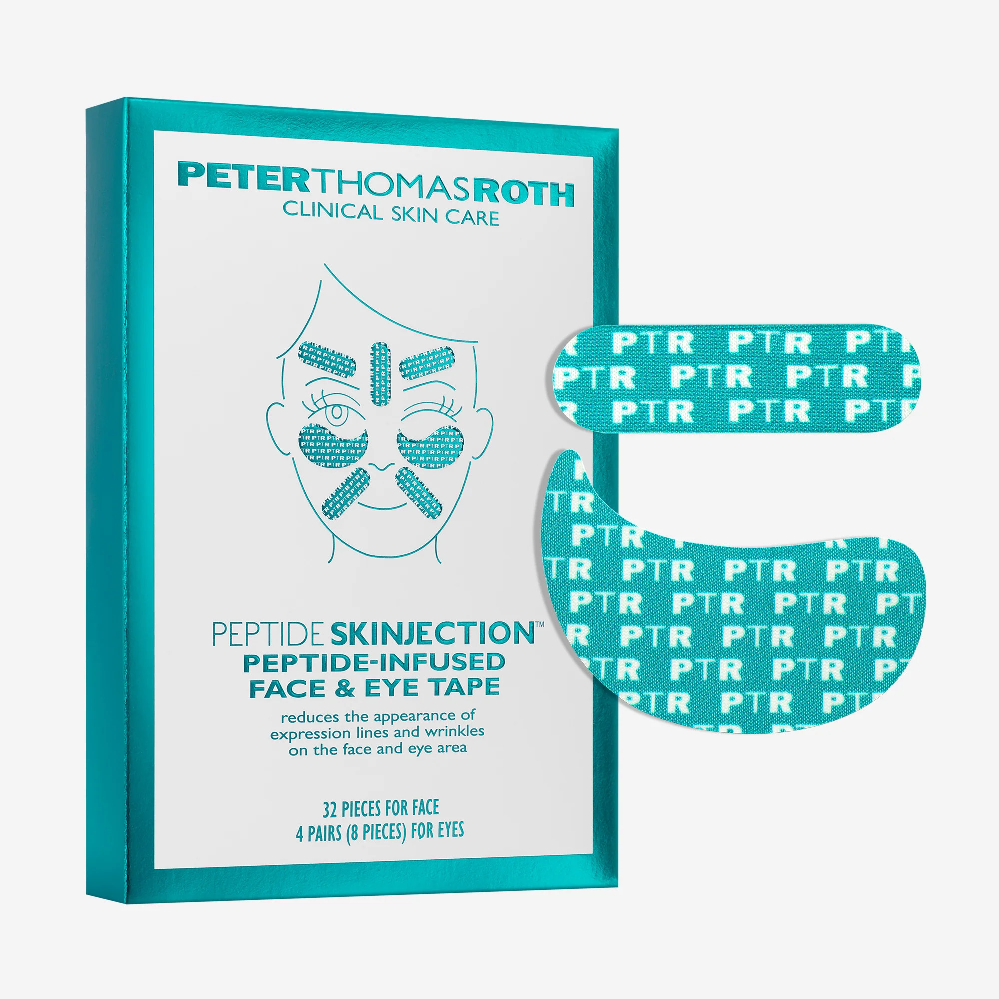 Peptide Skinjection Peptide Infused Face + Eye Tape | Peter Thomas Roth Labs