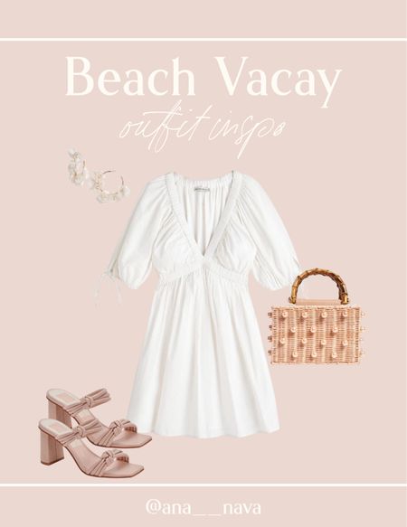 Beach Vacation Outfit 🌊
white dress, vacation outfit, spring break, beach dress

#LTKstyletip #LTKtravel #LTKswim