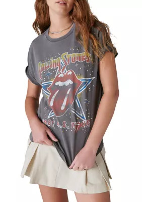Women's Rolling Stones Embroidered Graphic T-Shirt | Belk