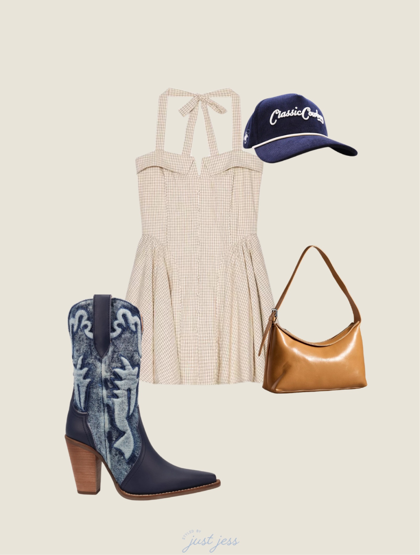 Girly country concert outfit inspiration 🫶🏼

// denim boots, concert outfit, cowboy hat, cowboy trucker, zara dress