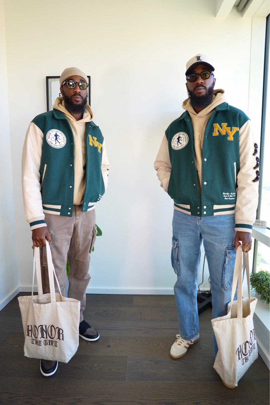 Two casual varsity jacket outfits for the fall 🍂. The patch detailing and nostalgic vibe of these jackets give your outfits so much more character and are perfect for the cooler weather. Links to pieces down below ⬇️!

#LTKmens