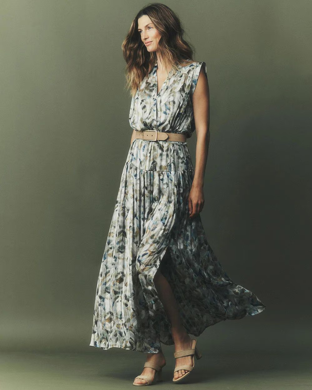 Chiffon Maxi Dress | White House Black Market